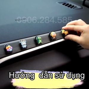Móc treo đồ ô tô xe hơi dính chắc chắn móc treo mini phụ kiện ô tô nhỏ gọn tiện lợi
