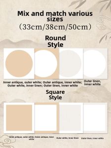 ZHAISHISANLU | Giấy Vẽ Thư Pháp 33x33cm Dày Cho Nghệ Thuật Trung Quốc Bán Sinh & Đã Lão Hóa