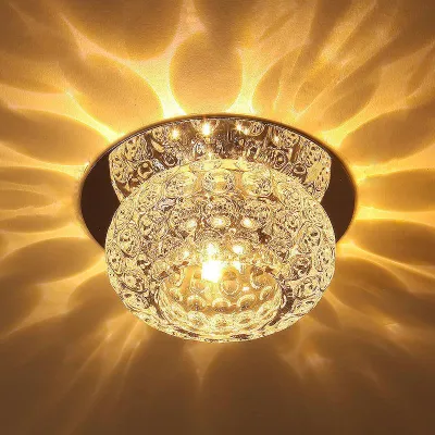 LED Crystal Modern Simple Entrance Passage Light