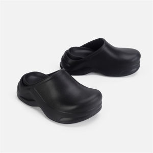 Mùa Xuân Năm 2024 Mới ZR Nền Tảng Dép Nữ Phong Cách EVA Nửa Dép Đáy Dày Tăng Chiều Cao Nhẹ Chống Trơn Trượt chống Thấm Nước