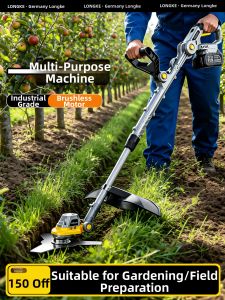 LONGKE | Outdoor Handheld Multifunctional High-power Lawn Mower
