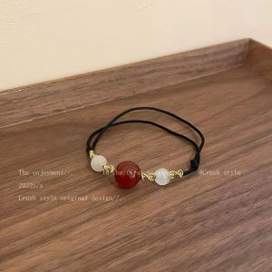 New Chinese Style Retro Beaded Bracelet Female Ins Niche Design Classy Girlfriends Bracelet 2024 New Arrival Bracelet