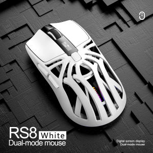 SMAILWOLF | SMAILWOLF RS8 1000Hz Bluetooth mouse 10000dpi three-mode connection lightweight macro gaming mouse notebook computer