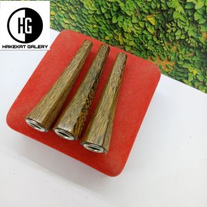 Sedotan once pipa kayu kelor Jawa model segi enam minimalis D73