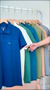 Áo Polo Nam Coolmax thanh lịch sang trọng chất vải thoáng mát