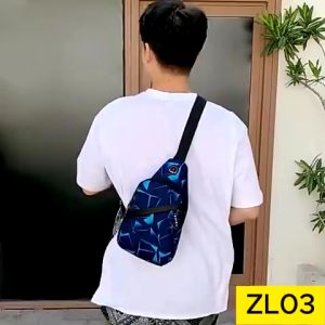 Tas Selempang Bahu Pria Import Tredy Multifungnsi ZL03