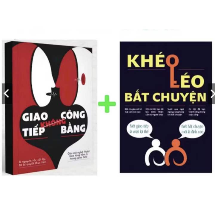 Sách : Combo 2 cuốn Khéo léo bắt chuyện + Biến giao tiếp thành thế mạnh ...