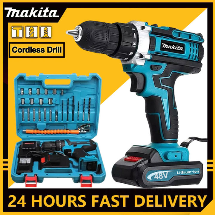 Japan Made Cordless Hand Drill Heavy Duty Power Tools Set Sale Original