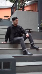 OTIV Praha Havana Brown - Sepatu Kerja Kulit Asli Pria Casual Kuliah Formal