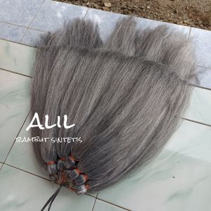 RAMBUT CEMARA UBAN SINTETIS PANJANG 80CM HALUS RAMBUT SAMBUNG BERKUALITAS BAYAR DI TEMPAT
