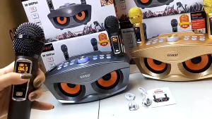 Wireless Bluetooth Speaker Karaoke Portable Mic Included SD306 Plus - Home KTV Equipment Outdoor Party Speaker with Powerful Bass Loud Sound 🎤🔥