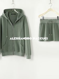 Premium Washed Cotton Hooded Jacket Premium Washed Cotton Skirt
