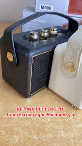 ( SIÊU RẺ ) Loa bluetooth Không Dây M600 - Âm Thanh Sống Động  Chất Lượng Cao  Nghe Nhạc Cực Hay - Hỗ Trợ Thẻ Nhớ  USB - Bảo Hành Lỗi 1 Đổi 1