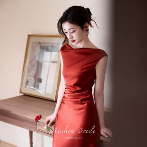 AISHINI | Bridal Wedding Dress Engagement French Satin