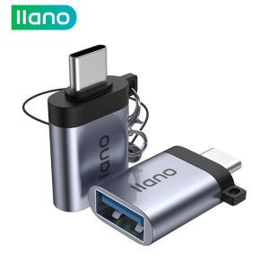 Llano OTG Adapter Type C to USB 3.0 Adapter USB C OTG Conversion head Charging & Data Transmission Convertor