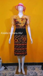DRESS TENUN MIK BROKAT