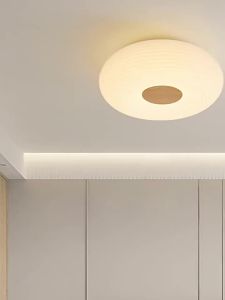 Nordic Wooden Ceiling Light for Bedroom Dining Room Light Study and Hallway Celing Lamp