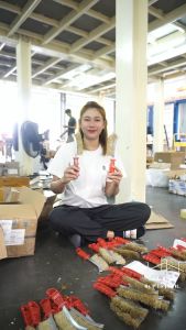 ลวดทองเหลือ ชุปทองเหลือ 100% ด้ามจับ ราคาต่อชิ้น