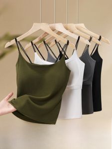 MiiOW | Áo ba lỗ không tay một mảnh cho nữ mùa hè MiiOW Cat Person Vest dây đeo ngực đệm không cần đeo áo ngực Thiết kế lưng đẹp