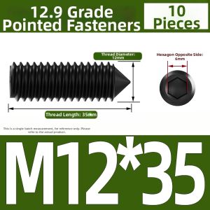 Yi Se Dian Zi | Hardened 12-Point Tapered Self-Locking Hex Key Screw