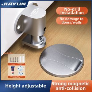 No Drill Strong Magnetic Anti-Collision Invisible Door Stop