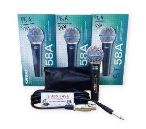 MIC SHURE BETA 58A MICROPHONE KABEL MIC KARAOKE