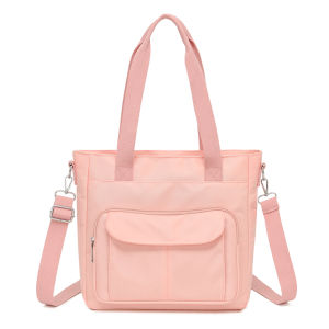 Fashionable 2025 Womens Nylon Shoulder Bag Large Capacity Casual Handbag Multi-compartment Commuter Crossbody Bag