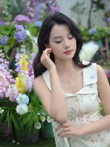 Natural White Round Freshwater Pearl Ring 6-7mm