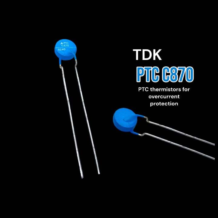 PTC thermistors for overcurrent protection Leaded disks, coated, 230V