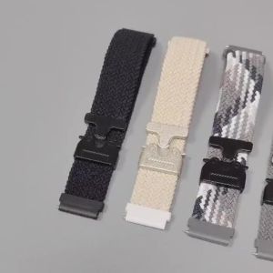 20mm 22mm Band for Amazfit balance 2 Strap GTR/GTS 2/3/4 mini Nylon Braided bracelet correa for Amazfit Active 2/bip 6 5 3 Bands
