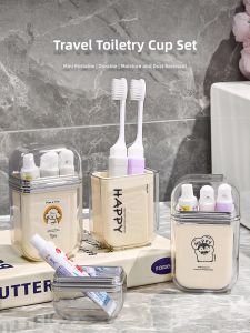 AIJIADA | Portable Travel Toothpaste and Toothbrush Kit