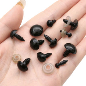 5-16mm Black Plastic Eye For Craft Doll Decoration Accessories Safety Eyes For Toy Animal Eye Doll Toys