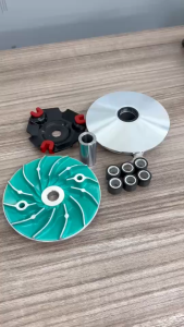 ชามแต่งขูดร่อง ชามปรับองศา HONDA PCX160 / PCX160ABS/ CLICK160 ชามคลัชสายพาน พีเอ็กซ์160 คลิก160 ชุดชามขับสายพานหน้า ล้อขับสายพาน