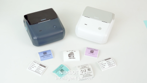 NIIMBOT B31 Thermal Label Printer Portable Wireless Inkless Label Maker Supermarket Clothing Office Barcode Price Tag Large Size Multifunctional Label Machine Included Label Paper