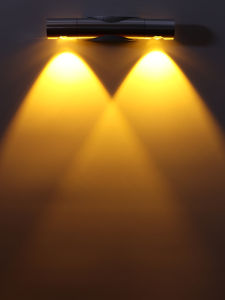 Bar Color Double-Headed Spotlight Led Living Room Wall Light Bulb Corridor Light Aisle Light Modern Minimalist Surface Mounted Spotlight