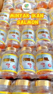 SALMON FISH OIL Minyak Ikan Salmon Asli Kesehatan Optimal Kesehatan Jantung dan Kecerdasan Otak Anak
