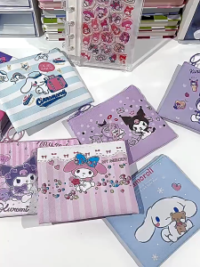 กระเป๋าใส่เหรียญ กระเป๋าสตางค์ ลายการ์ตูน น่ารักๆ กระเป๋าใส่ธนาบัตรPU กระเป๋าสตางค์ใบสั้น พร้อมส่ง