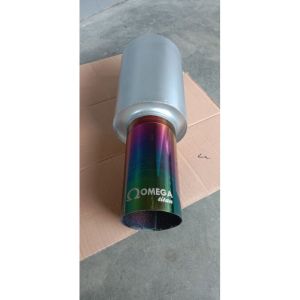 Knalpot mobil Omega Titan untuk mobil jazz Brio Agya Ayla Vitara Avanza Xenia Corolla dll