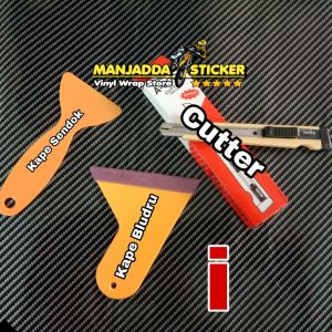 Alat Pasang Stiker Skotlet Scraper rakel cutter