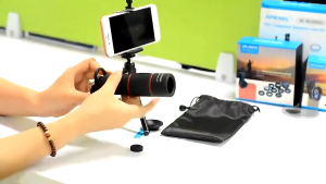 Universal 18x25 HD optical mobile phone lens observation survey telephoto lens mobile phone screen magnifying glassTelephoto zoom Wide-angle Macro Fisheye Phone lens