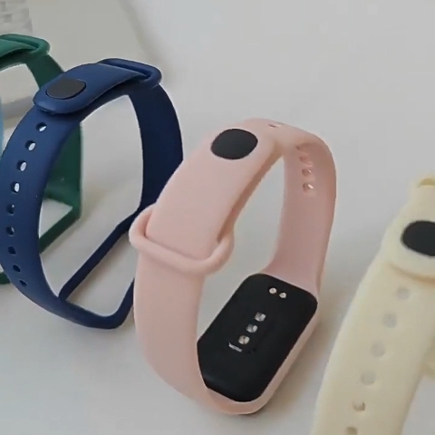 Sport Silicone Case Strap for Xiaomi Smart Band 8 Active / Redmi Band 2 - 2-in-1 Protective Design Sweatproof & Shockproof Comfortable Fit