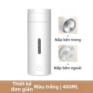 JIEXG | Bình/Cốc giữ nhiệt và đun nước du lịch JIEXG - Đa năng & Thông minh Có thể điều chỉnh nhiệt độ (4 mức cài đặt sẵn) - Công nghệ Đức