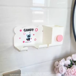 Kệ Đựng Máy Sấy Tóc & Đồ Dùng Nhà Tắm Siêu Tiện Lợi Đa Năng Cho Mọi Nhà