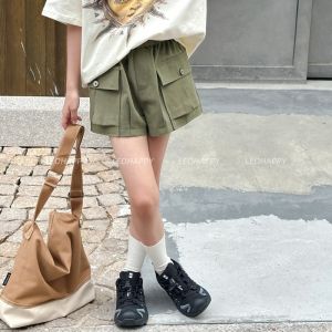 LEOHAPPY Casual Cotton Shorts Childrens Workwear Trousers A-Line Mid-Term Childrens Outdoor Wear Summer Kids Clothes