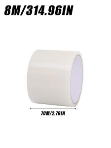 10Rolls Winter Door Window Seal Tape Clear PE Material 8m Roll Tear Resistant No Residue for Sink Stove Gap Draft Protection