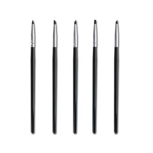 GULPOOE 5 Pcs/Bag Dental Resin Brush Pens Teeth Brush For Adhesive Composite Cement Tooth Shaping Pen Tooth Whitening Tool