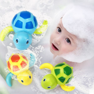 Cartoon Animals Childrens Bathing Toy Infants Bathroom Bathing Comfort Toy Bathtubs Spring Up Toy Swimming Water Game Baby Gift