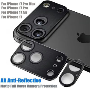 2025 Style Metal Glass Black Lens Protector Film For IPhone17 Air Pro Max Anti-scratch Back Camera Full Cap Phone Accessorios