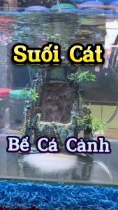 "Hoàn tiền đến 10%" COMBO THÁC CÁT MÁY OXY VÀ CÁT TRANG TRÍ HỒ CÁ NON BỘ 16X10X25CM