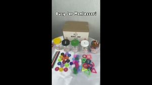 Mainan Edukasi Busy Jar Montessori EKONOMIS Bizzi Jar Motorik Sensori Play by GHEduPlay